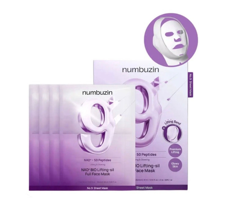 ماسک نامبوزین لیفتینگ و ضد چروک ورقه ای numbuzin No.9 Sheet Mask